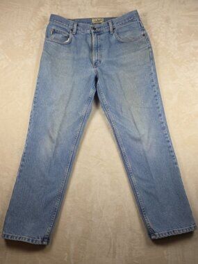 L.L.Bean Classic Fit Jeans Men’s 34x29 Light Wash 100% Cotton